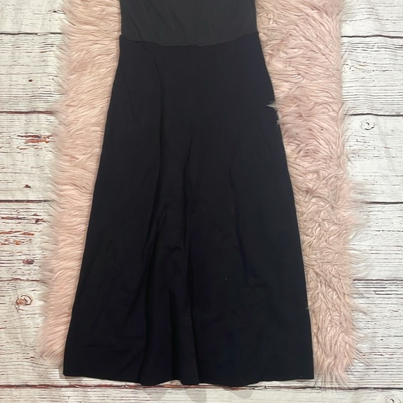 Zara knit midi dress with corset mesh insert - Picture 8 of 12
